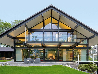 Дом из пеноблока