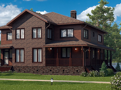 Каркасный дом